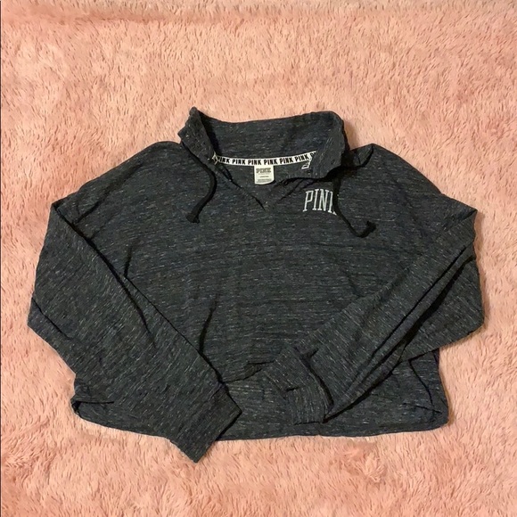 PINK Victoria's Secret Sweaters - VS PINK Crop Sweater